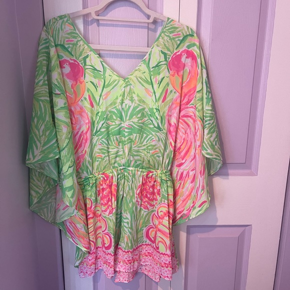 🦄Lilly Pulitzer Mai Romper🦄 - Picture 3 of 4